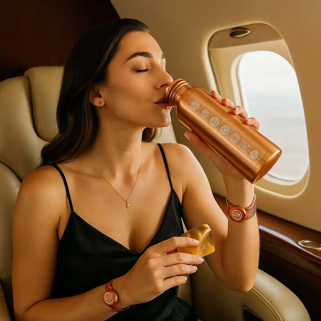 Quantum Copper Bottle – Detox, Shield & Reprogram Your Cells