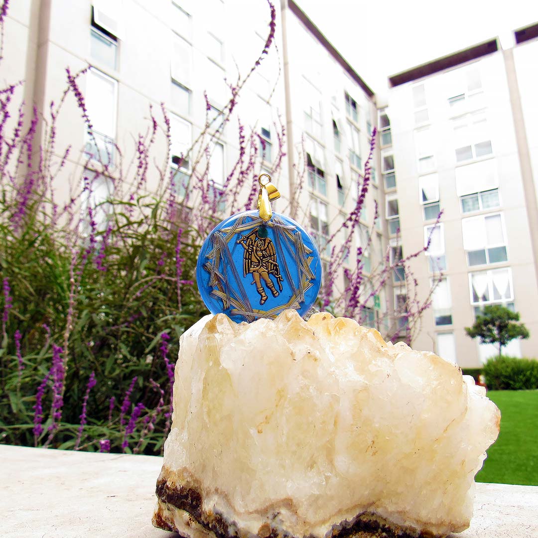 Archangel Michael 12 Vortex Gold Plated