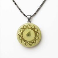 Thumbnail for 13 Fibonacci Moldavite Vortex Pendant: Flow with Universal Laws