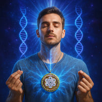 Thumbnail for Moldavite Cley Hill Crop Circle 36 Vortex Quantic Resonator