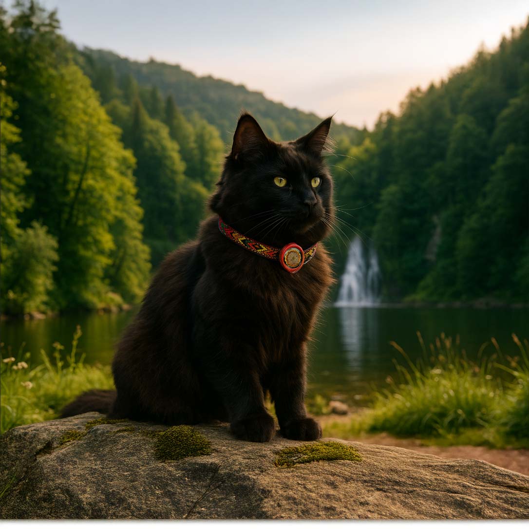 Collar EnergĂ©tico para Gatos Metayantra â ProtecciĂłn 5G y EnergĂa - Metayantra MĂ©xico