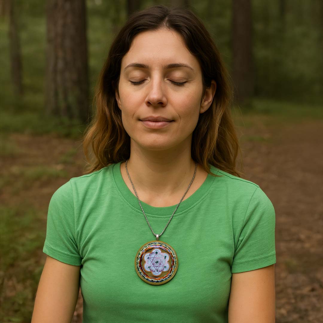 Moldavite Cley Hill Crop Circle 36 Vortex Quantic Resonator