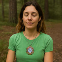 Thumbnail for Moldavite Cley Hill Crop Circle 36 Vortex Quantic Resonator