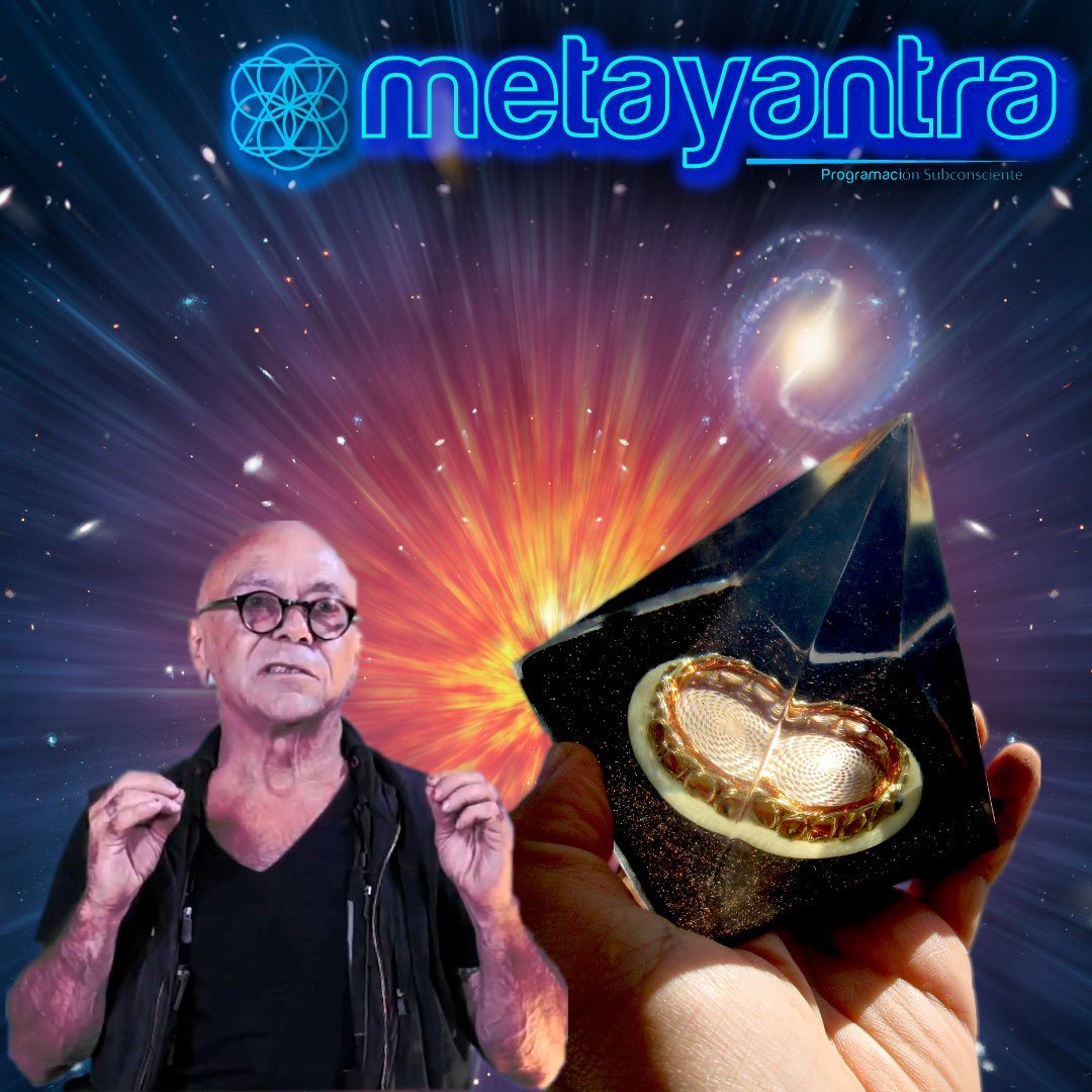 Dr Patrick Flanagan's Double Pyramid Concentrator with Cosmic Sensor - Metayantra Consciencia