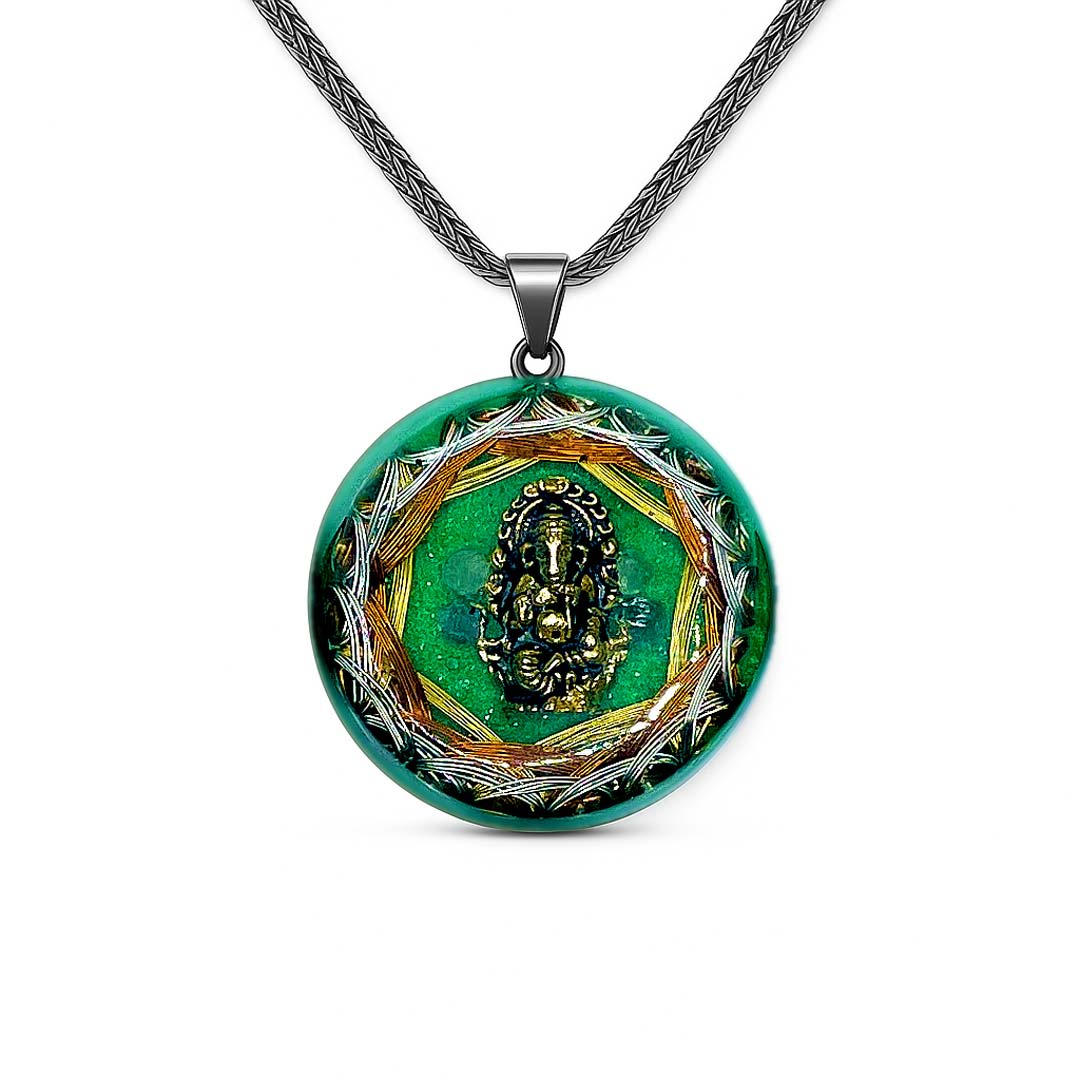 ⚡🐘💎 Ganesha Orgone Energy Necklace: Protection, Wisdom and Good Fortune ⚡🐘💎.