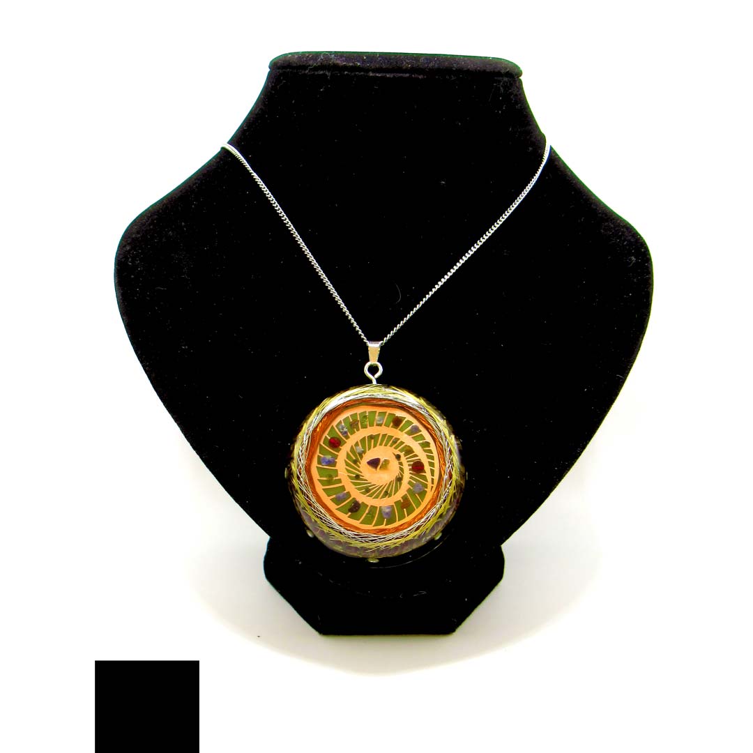 Hanuman Protector from the harmful influence of Saturn 14k gold, silver and copper coil