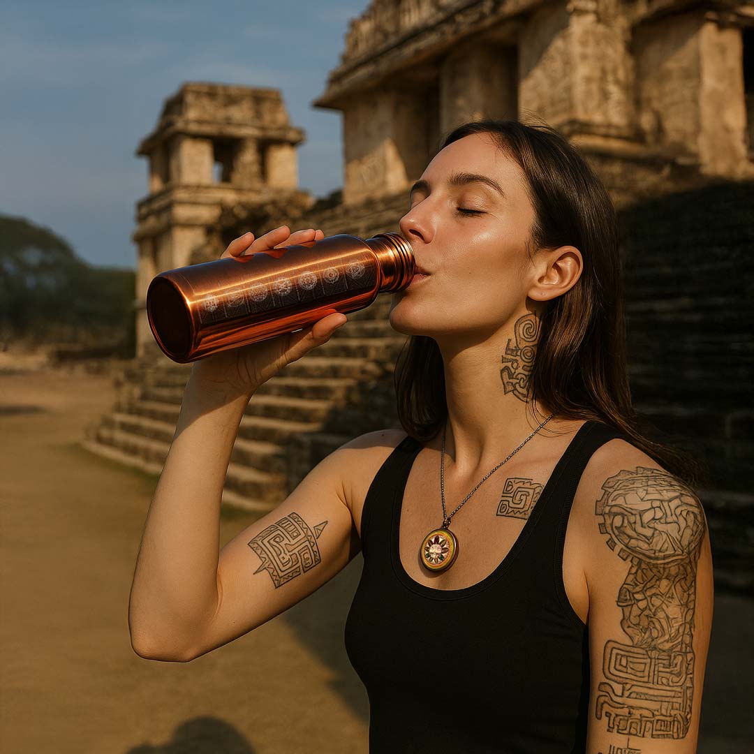 Quantum Copper Bottle – Detox, Shield & Reprogram Your Cells