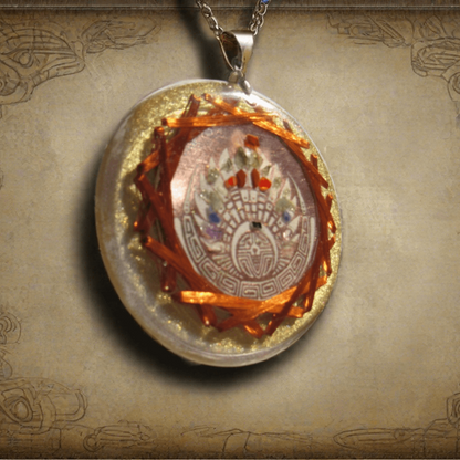 5G Protection Quetzalcoatl Crop Circle Quantic Resonator 7 Chakra Alingment