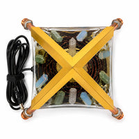 Thumbnail for Copper Pyramid with Quantum Vortex PEMF | NEXUS CORE 3-System | 624m Rodin Coil | Rife Frequencies 1Hz–150kHz | Strobe Light Therapy | Frequency Lab AI Included | Giza 51° Sacred Geometry | Selenite | Collapsible | Handmade — Metayantra