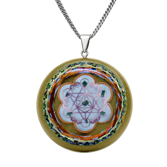 Moldavite Cley Hill Crop Circle 36 Vortex Quantic Resonator
