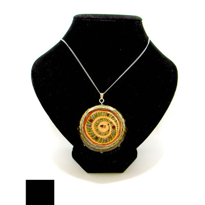 Hanuman Protector from the harmful influence of Saturn 14k gold, silver and copper coil