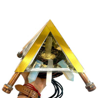 Thumbnail for Copper Pyramid with Quantum Vortex PEMF | NEXUS CORE 3-System | 624m Rodin Coil | Rife Frequencies 1Hz–150kHz | Strobe Light Therapy | Frequency Lab AI Included | Giza 51° Sacred Geometry | Selenite | Collapsible | Handmade — Metayantra