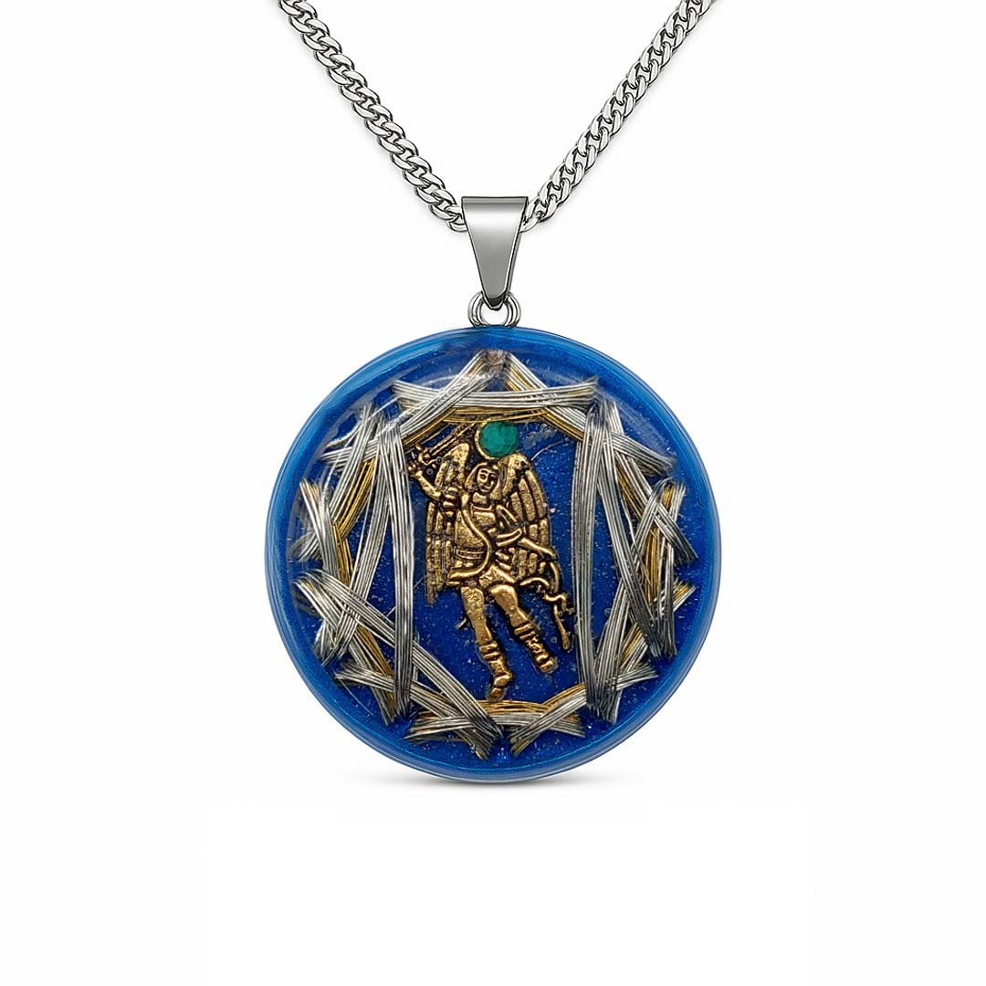 Archangel Michael 12 Vortex Gold Plated