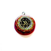 Thumbnail for Collar de Orgonita Metayantra con Símbolo Om: Energía, Protección y Bienestar - Metayantra México