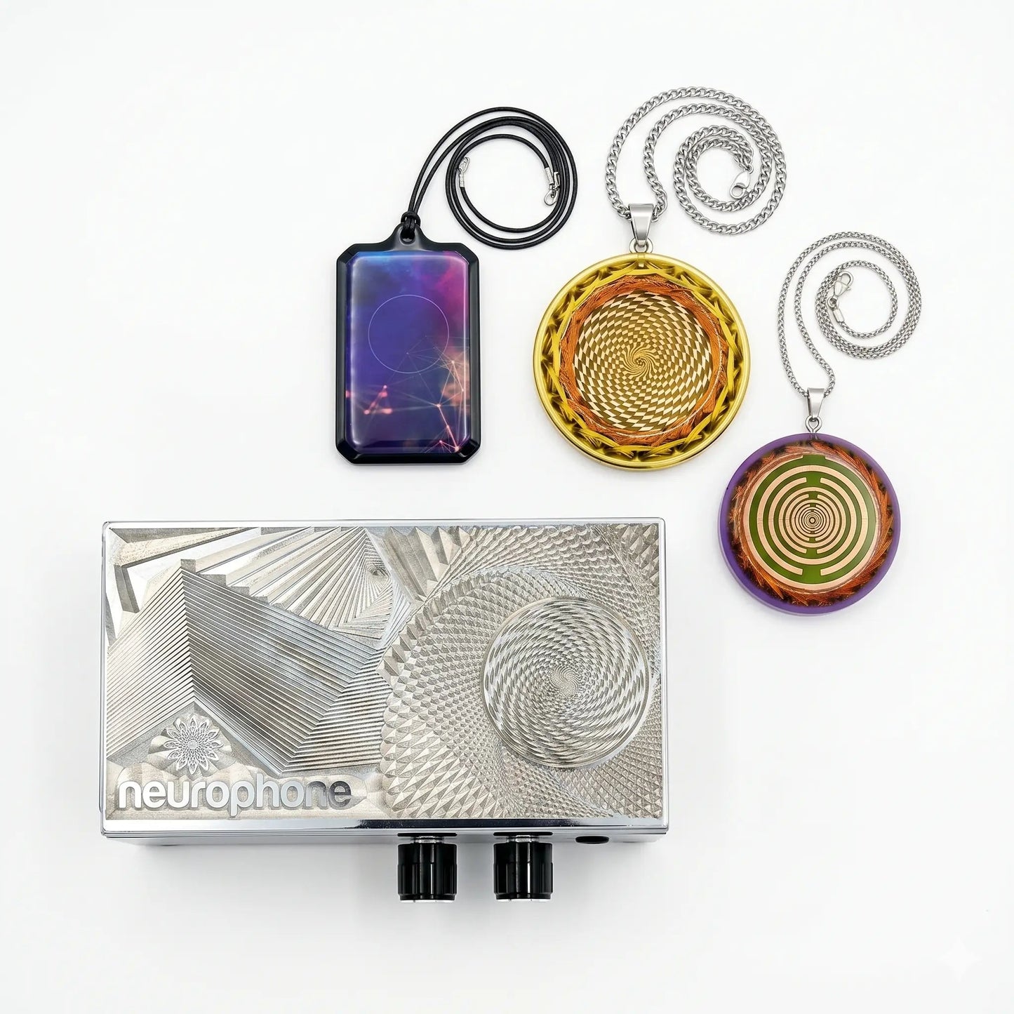 Flanagan Laboratory Bundle | Neurophone + Cosmic Sensor V + Lakhovsky MWO + Nume Card | Metayantra