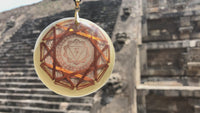 Spiritual Necklace with Quantum Resonator 3rd Manipura Chakra
