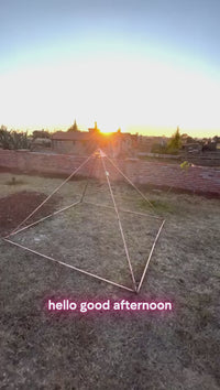 Electromagnetic and Light Therapy Pyramid (Quantum Vortex PEMF Technology)