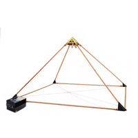 Thumbnail for Copper Pyramid with Quantum Vortex PEMF | NEXUS CORE 3-System | 624m Rodin Coil | Rife Frequencies 1Hz–150kHz | Strobe Light Therapy | Frequency Lab AI Included | Giza 51° Sacred Geometry | Selenite | Collapsible | Handmade — Metayantra