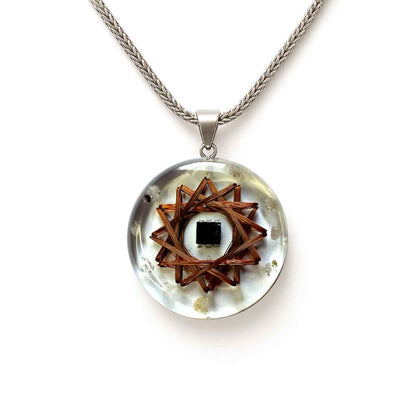 Orgone MicroChip Star Pendant — Stop Carrying What Isn't Yours. Evict Negative Entities.