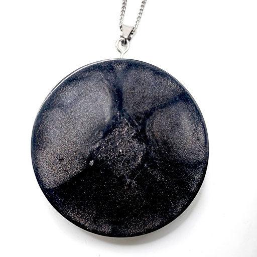 Orgonite Cellular Regenerator Necklace with Crop Circle and Dodecahedral Matrix with 5G PROTECTION