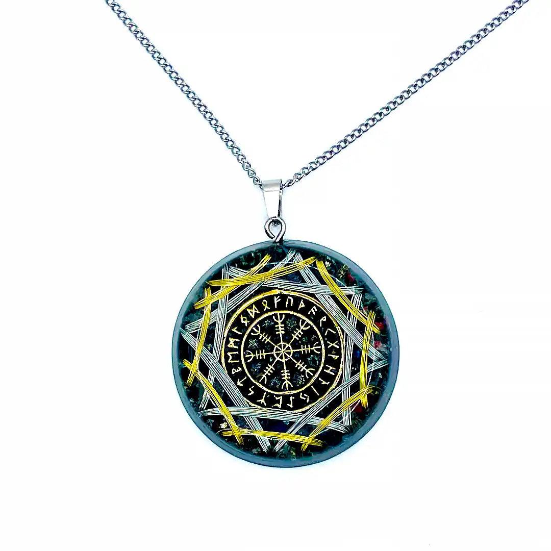 Spiritual Protection Necklace | Cosmic Protection Orgonite| Metayantra