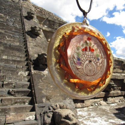 5G Protection Quetzalcoatl Crop Circle Quantic Resonator 7 Chakra Alingment - Metayantra WorldWide