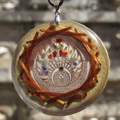 5G Protection Quetzalcoatl Crop Circle Quantic Resonator 7 Chakra Alingment - Metayantra WorldWide