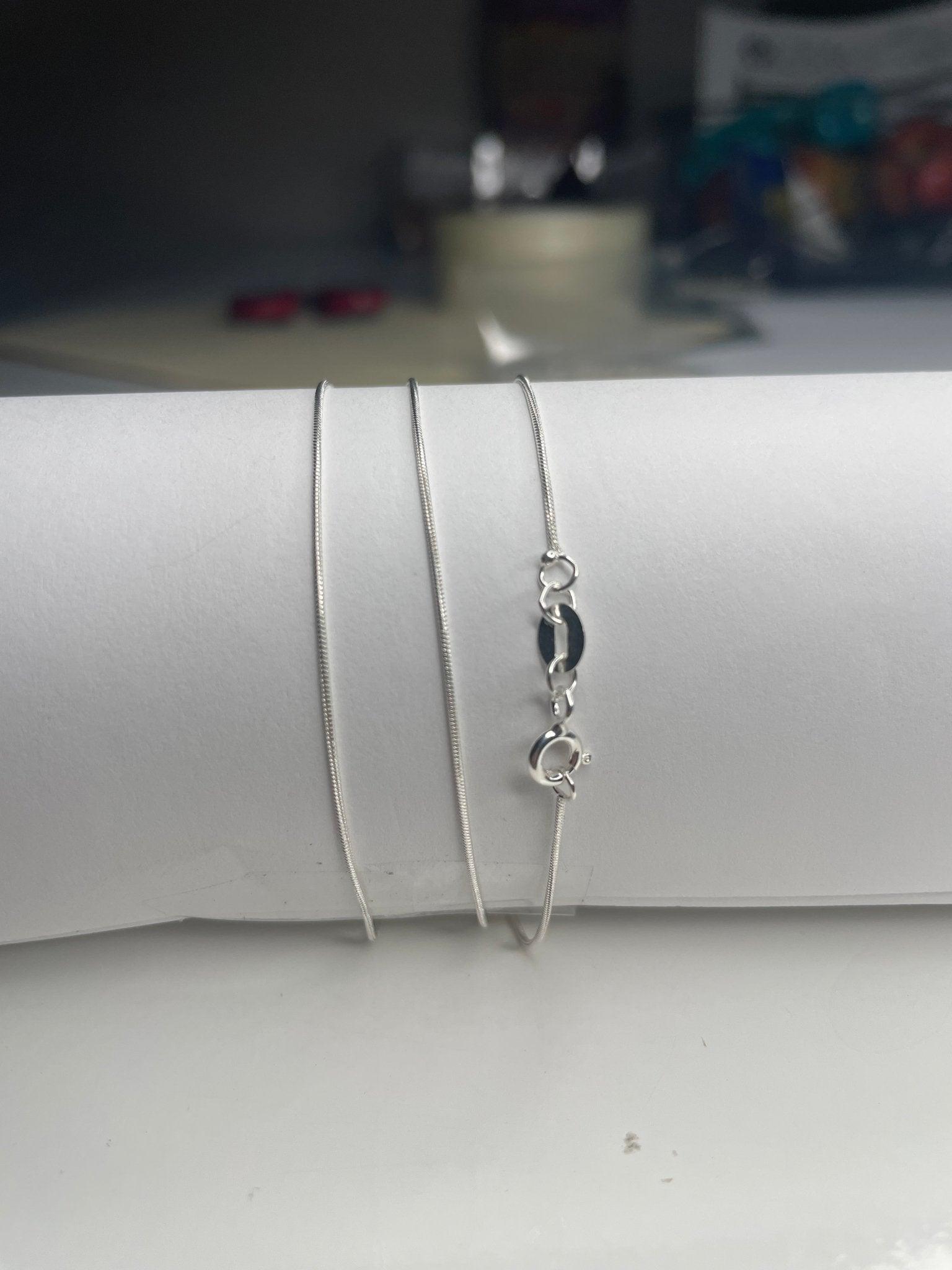 925 silver chain Snake Type - Metayantra WorldWide