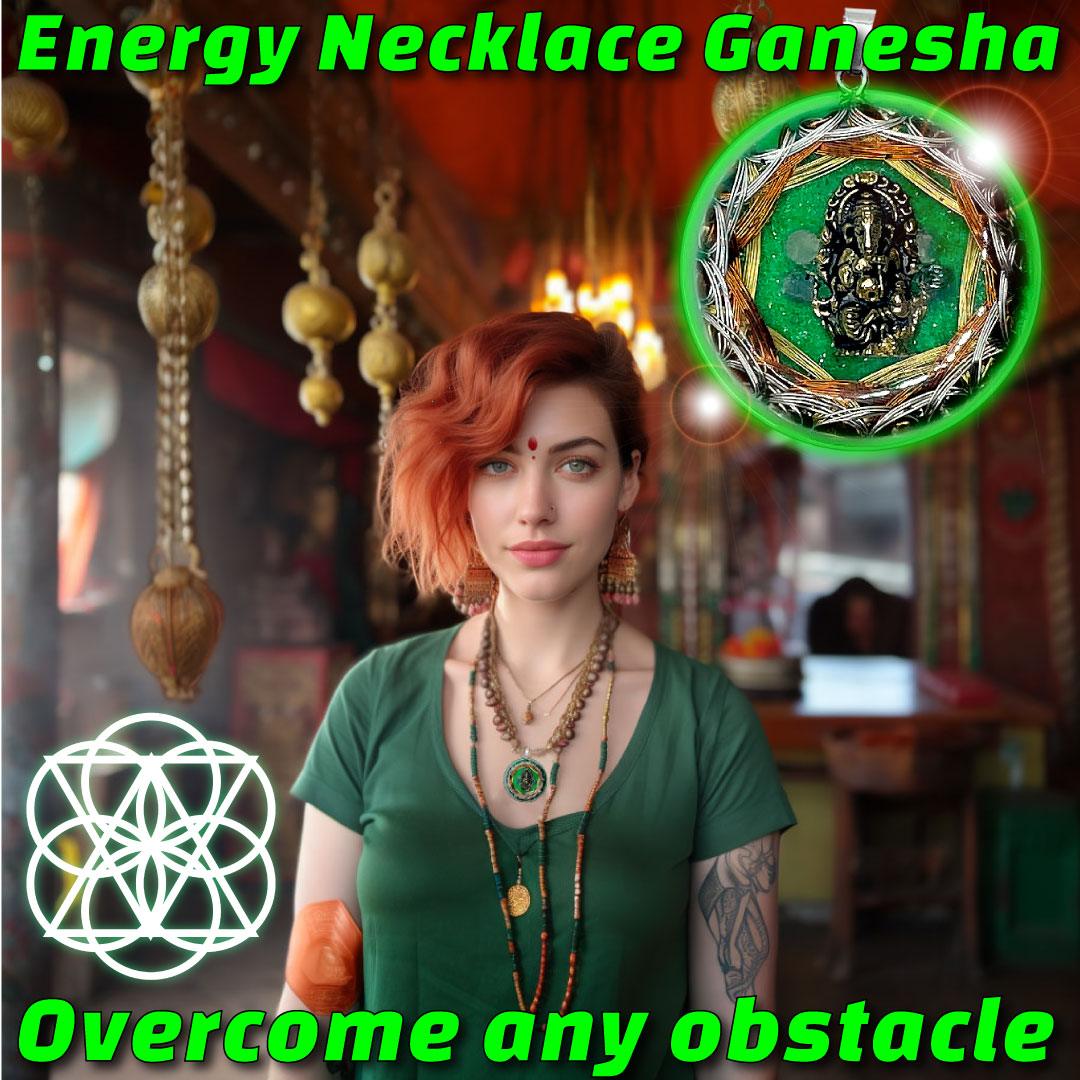 Orgone Energy Necklace | Protection, Wisdom & Good Fortune| Metayantra