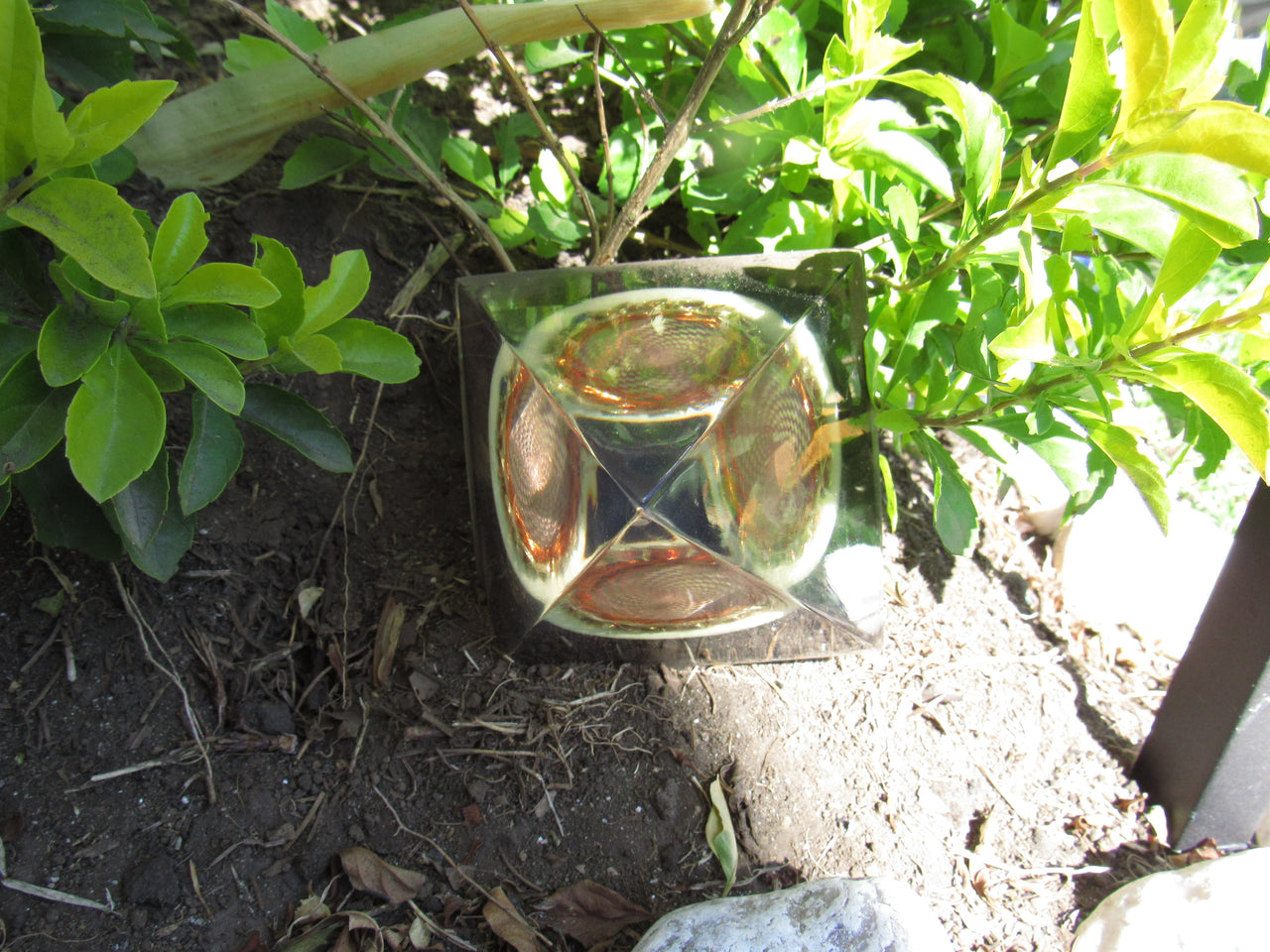 Dr Patrick Flanagan's Double Pyramid Concentrator with Cosmic Sensor