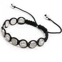 Thumbnail for Saint Benedict Protection Bracelet with Zinc: Abundance and Defense Infallible Rosary with beads