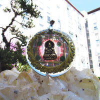 Thumbnail for Buddah Gold Plated 4th Chakra Development Meditation Device 24 Vortex - Metayantra Consciencia