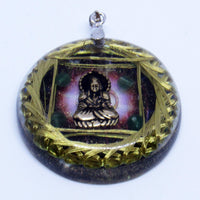 Thumbnail for Buddah Gold Plated 4th Chakra Development Meditation Device 24 Vortex - Metayantra Consciencia