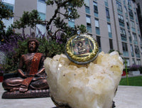 Thumbnail for Buddah Gold Plated 4th Chakra Development Meditation Device 24 Vortex - Metayantra Consciencia