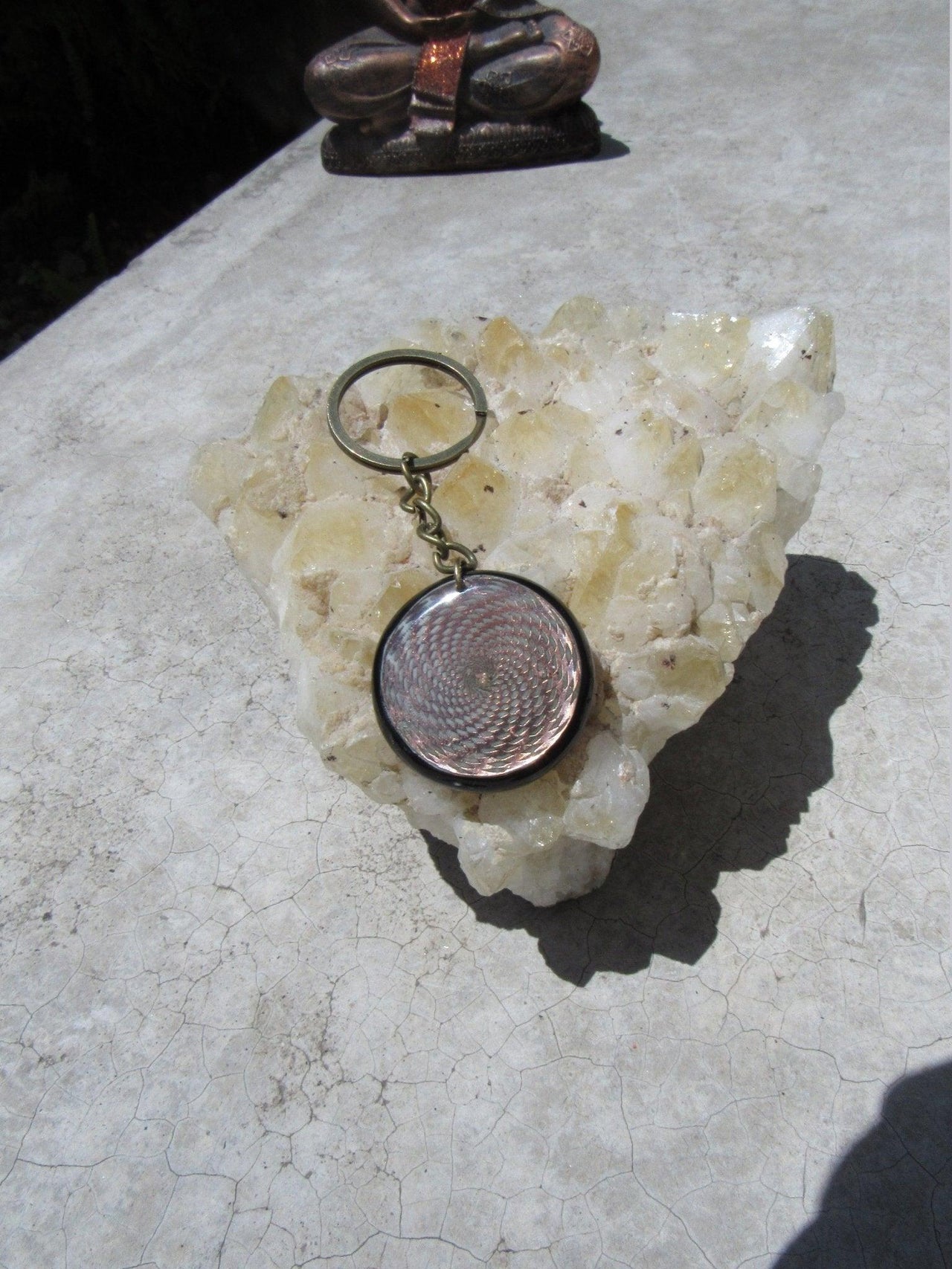 Cosmic Sensor Keyring - Metayantra Consciencia