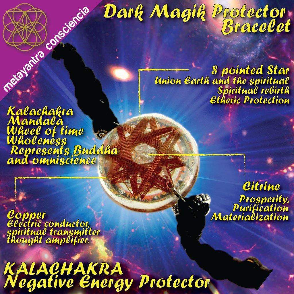 Dark Magik Protector Bracelet - Metayantra Consciencia