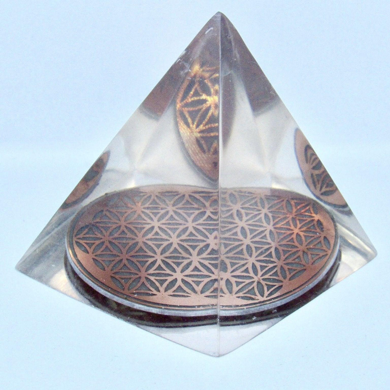 Spiritual Energy Pyramid | Flower of Life Pyramid | Metayantra