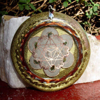 Thumbnail for Moldavite Cley Hill Crop Circle 36 Vortex Quantic Resonator - Metayantra WorldWide