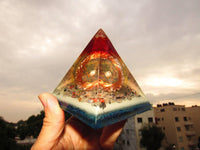 Thumbnail for Orgone Mahakala Metayantra Protective Pyramid - Metayantra Consciencia