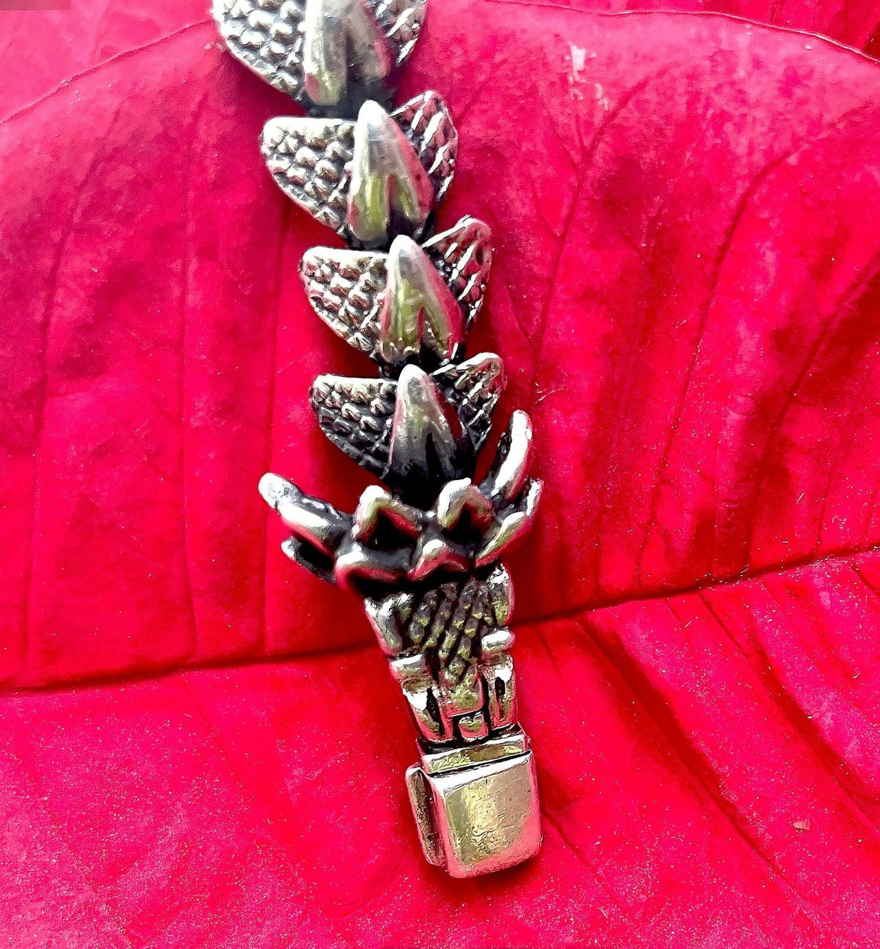 Quetzalcoatl 925 Silver Bracelet - Metayantra WorldWide