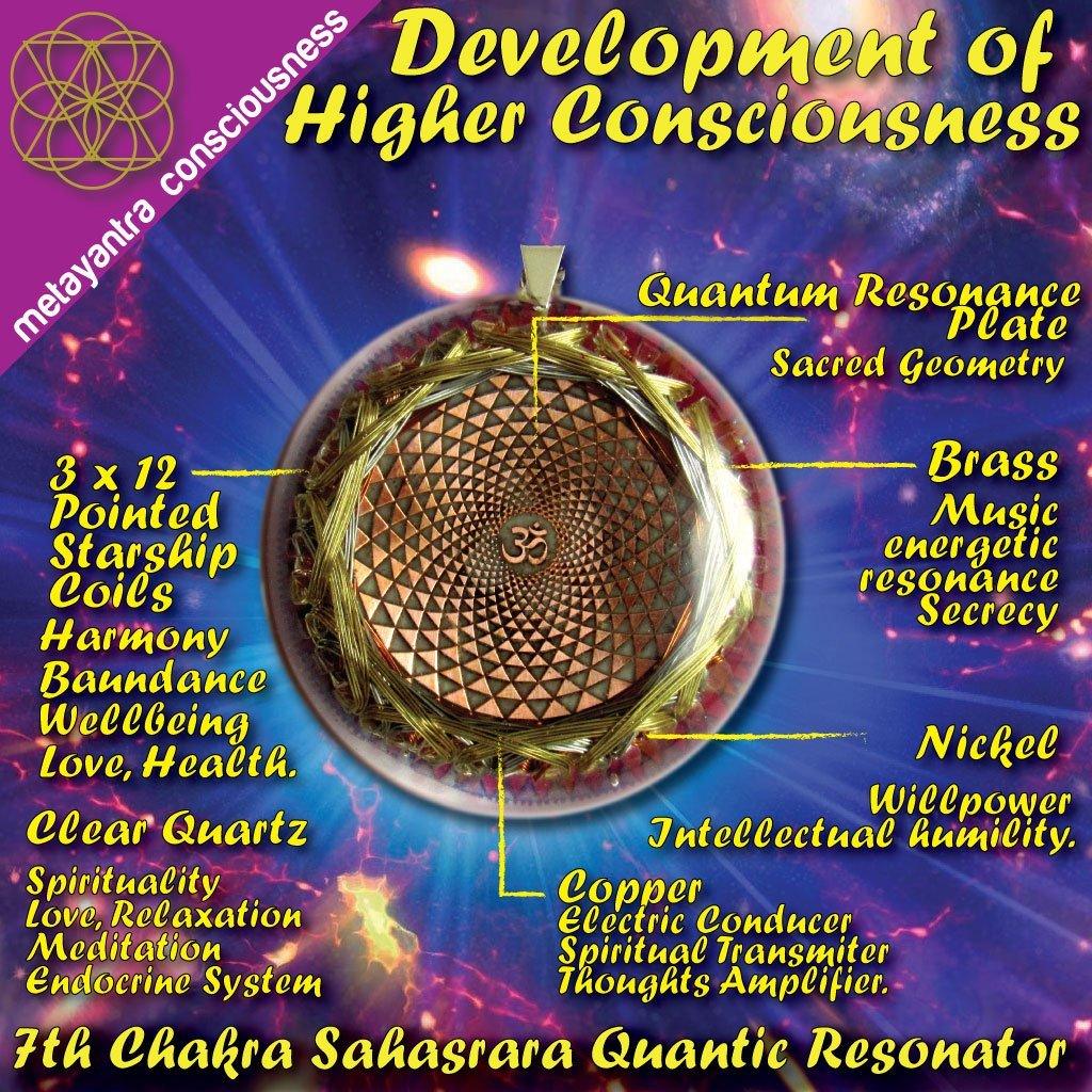 Sahasrara 7th Chakra Quantic Resonator - Metayantra Consciencia