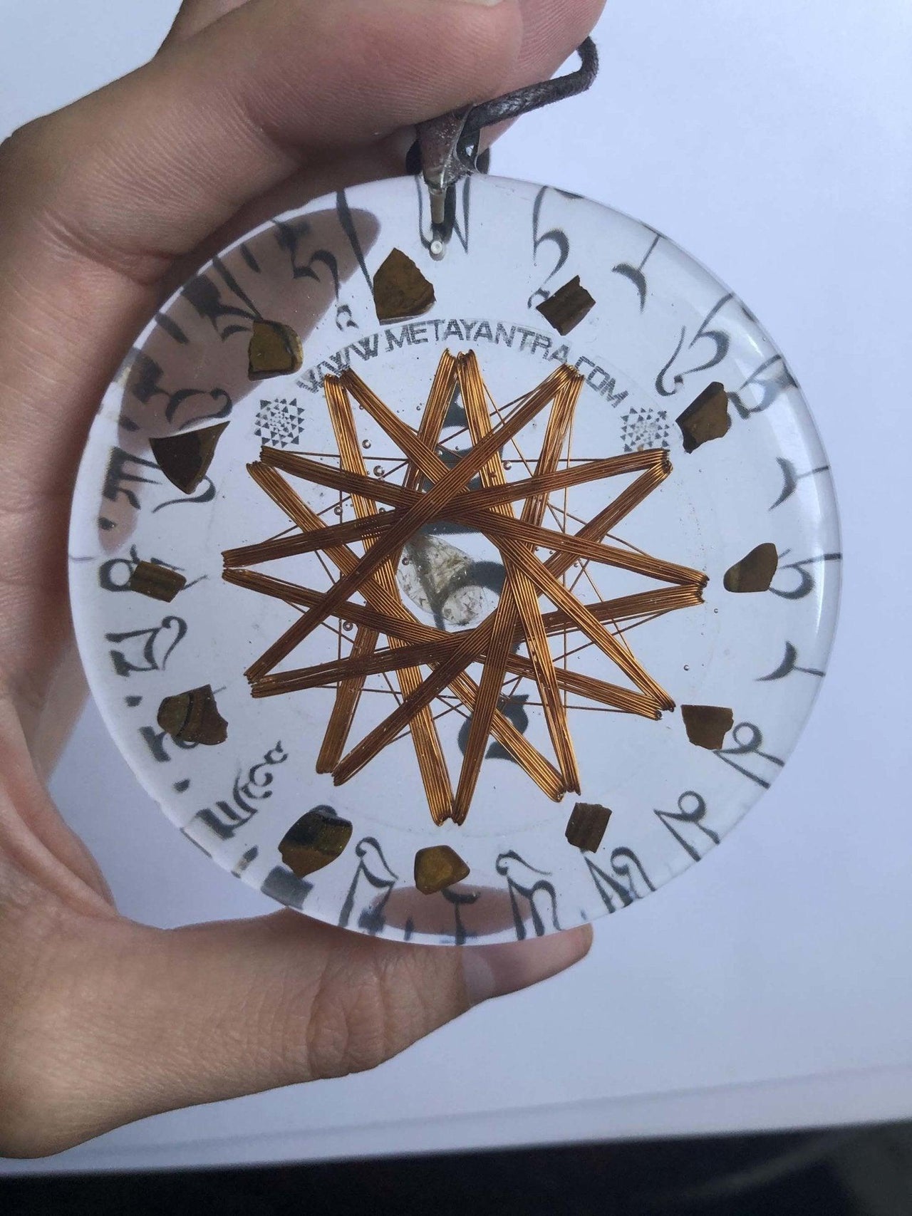 Tiger Eye White Tara 12 Vortex - Metayantra Consciencia