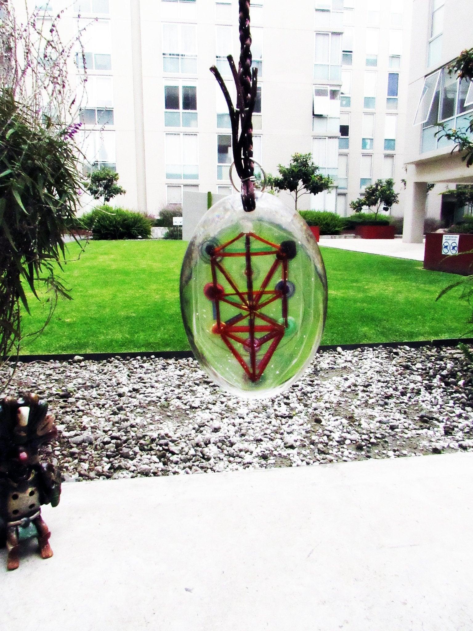 Windchime Kabalah Tree of Life Sephirot Astral Protector - Metayantra Consciencia